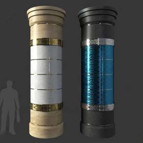 简欧柱子3D模型下载